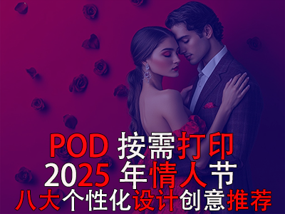 POD按需打?。?025年情人節(jié)八大個性化設計創(chuàng)意推薦