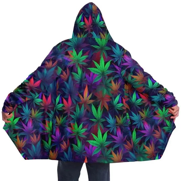 定制斗篷之植物印花設計